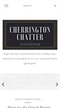 Mobile Screenshot of cherringtonchatter.com